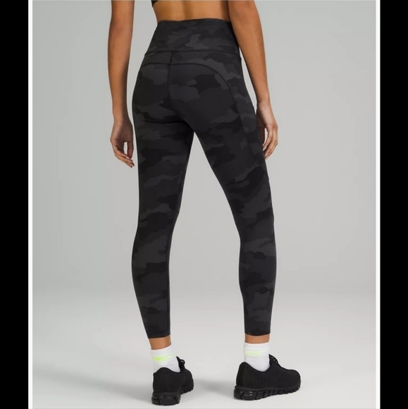 EUC Lululemon Fast & Free HR Crop 23" - Picture 3 of 16